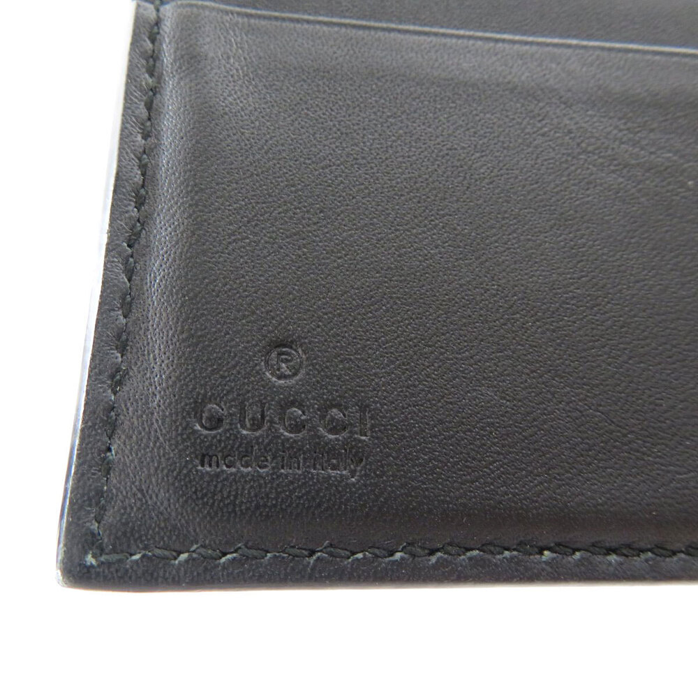 Gucci Sherry Line Bifold Wallet Leather - Picture 7 of 8